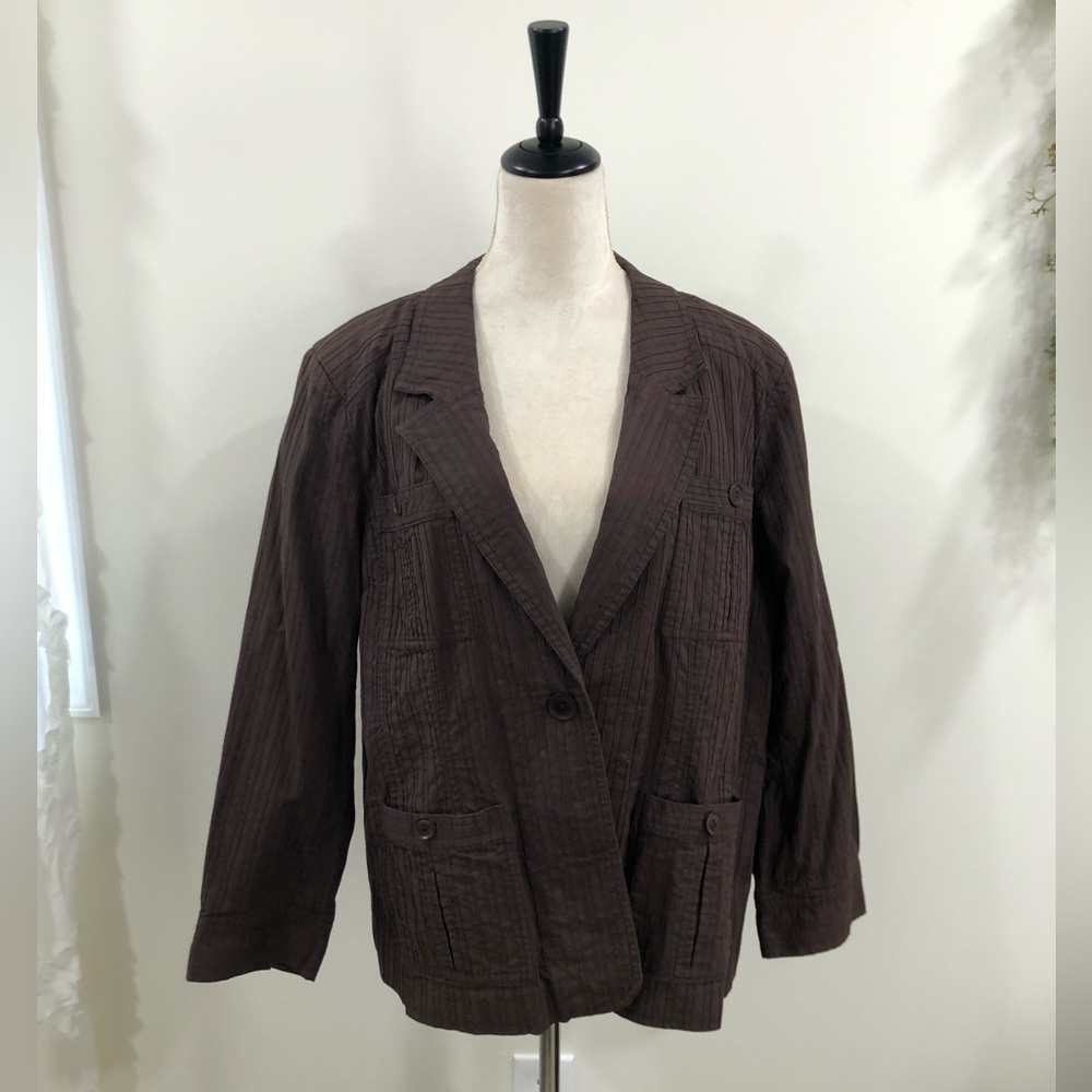 Dialogue Womens brown jacket